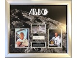 Buzz Aldrin Apollo 11 authentic genuine signature display. COA UACC