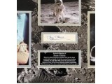 Buzz Aldrin Apollo 11 authentic genuine signature display. COA UACC