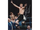 Steve Collins Boxing original authentic signed autograph photo. COA UACC