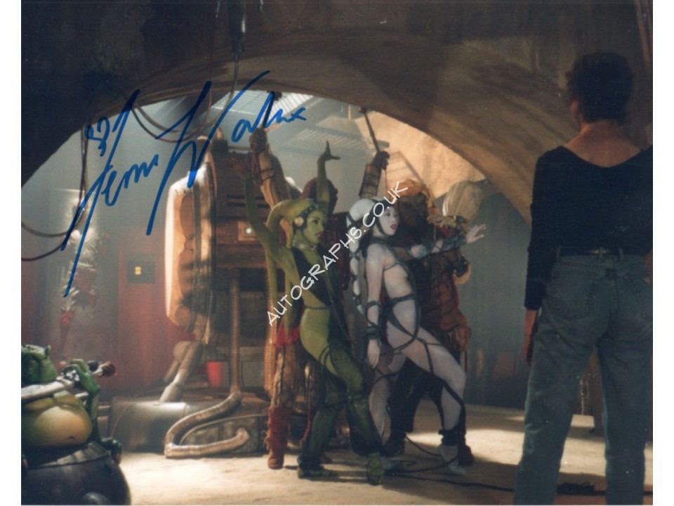 Femi Taylor Star Wars signed authentic genuine signature photo. COA UACC
