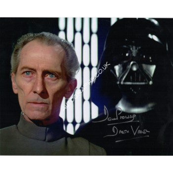 Dave Prowse Darth Vader Star Wars signed genuine signature photo 3. COA UACC