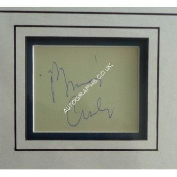 Bing Crosby film signed authentic signature autograph display. COA UACC Bing Crosby film signed authentic signature autograph display. COA UACC