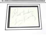 Lee Savold Boxing signed genuine signature autograph display. COA UACC