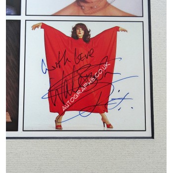 Kate Bush music signed genuine signature autograph display. COA UACC Kate Bush music signed genuine signature autograph display. COA UACC