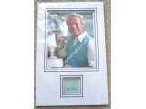Arnold Palmer Golf signed genuine signature autograph display. COA UACC Arnold Palmer Golf signed genuine signature autograph display. COA UACC