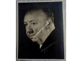 Alfred Hitchcock large signed genuine signature photo. COA UACC Alfred Hitchcock large signed genuine signature photo. COA UACC