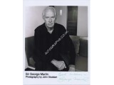 George Martin Beatles signed genuine signature autograph photo. COA UACC George Martin Beatles signed genuine signature autograph photo. COA UACC