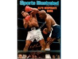 Muhammad Ali Ernie Shavers boxing signed genuine signature autograph magazine. COA UACC