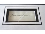 Jerome K Jerome signed genuine signature autograph display. COA UACC Jerome K Jerome signed genuine signature autograph display. COA UACC