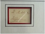 Queen Victoria signed authentic genuine signature autograph display. COA UACC