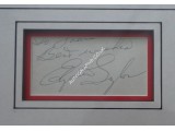 Elizabeth Taylor signed authentic genuine signature autograph display. COA UACC Elizabeth Taylor signed authentic genuine signature autograph display. COA UACC