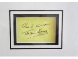 Joan Sims Carry On signed authentic genuine signature autograph display. COA UACC