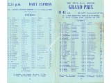 Alberto Ascari and Luigi Villoresi Autographs on page from British GP 1952