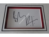 Billy Idol authentic signed genuine autograph photo display. COA UACC