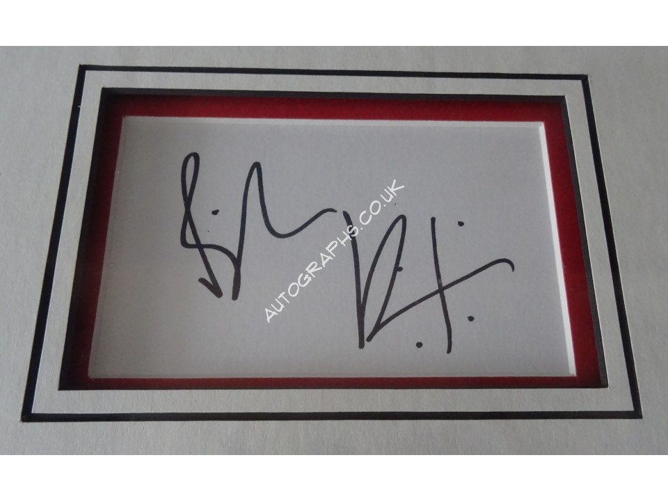 Billy Idol authentic signed genuine autograph photo display. COA UACC