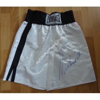 Muhammad Ali Everlast shorts authentic signed genuine autograph OA certified. COA UACC