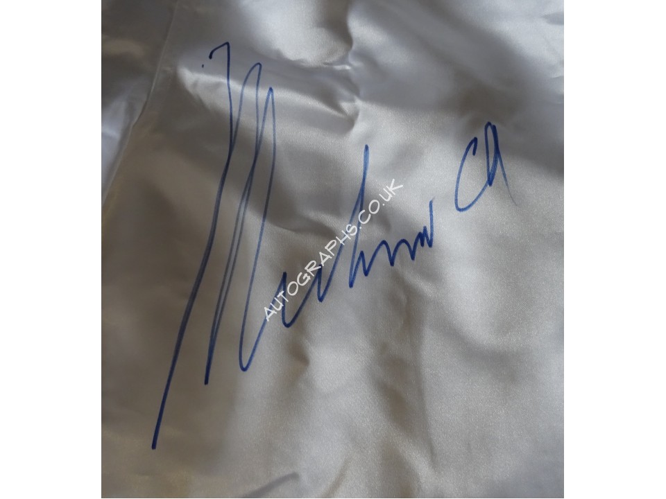 Muhammad Ali Everlast shorts authentic signed genuine autograph OA certified. COA UACC