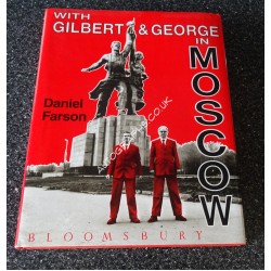 Gilbert and George authentic signed genuine autograph book. COA UACC