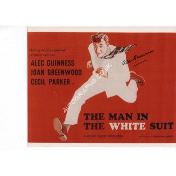 Alec Guinness authentic signed genuine autograph photo. COA UACC