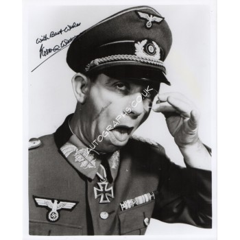 Norman Wisdom Comedy Legend authentic signed genuine autograph photo. COA UACC
