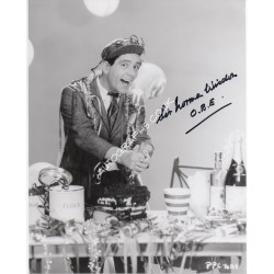 Norman Wisdom authentic signed genuine autograph photo 3. COA UACC