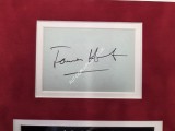 James Hunt F1 McLaren authentic signed genuine signature photo display. COA UACC