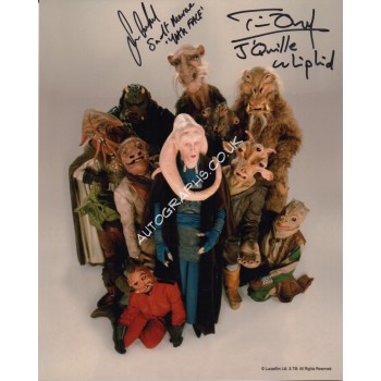 Tim Dry Sean Crawford Star Wars signed authentic genuine photo. COA UACC