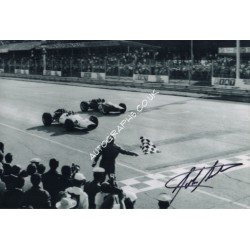 John Surtees F1 Honda signature genuine signed authentic photograph. COA UACC