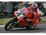 Carl Fogarty Superbikes Ducati authentic signed genuine autograph photo. COA UACC Carl Fogarty Superbikes Ducati authentic signed genuine autograph photo. COA UACC