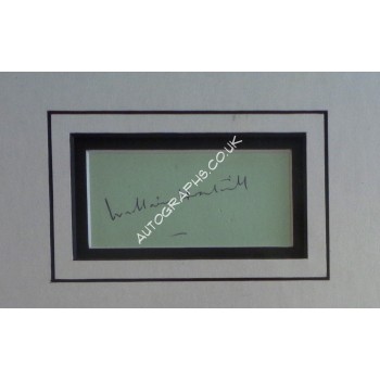 William Hartnell Doctor Who authentic genuine signature signed autograph. COA UACC