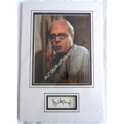 Richard Attenborough authentic genuine signature signed display. COA UACC