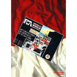 Monaco GP Programme 1990 genuine original authentic signed autograph. COA UACC
