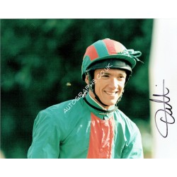 Frankie Dettori original authentic genuine signed photo. COA UACC