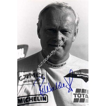 Bjorn Waldegard genuine original authentic signed autograph photo. COA UACC
