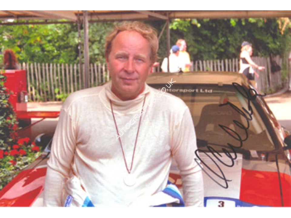 Hannu Mikkola genuine original authentic signed autograph photo. COA UACC Hannu Mikkola genuine original authentic signed autograph photo. COA UACC
