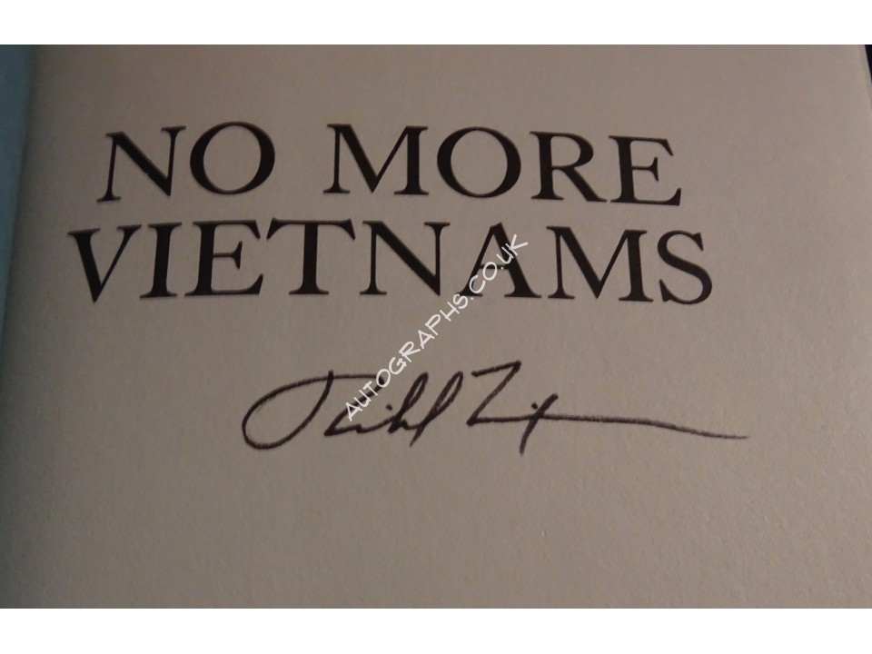 Richard Nixon US President genuine original autographed book. COA UACC