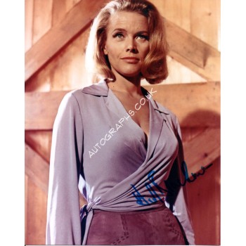 James Bond Honor Blackman genuine authentic autograph signed photo. COA UACC