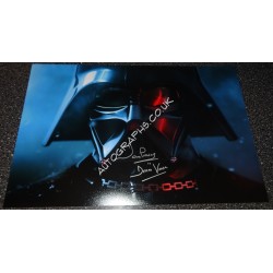 Dave Prowse Darth Vader Star Wars LARGE signed genuine signature photo 11. COA UACC