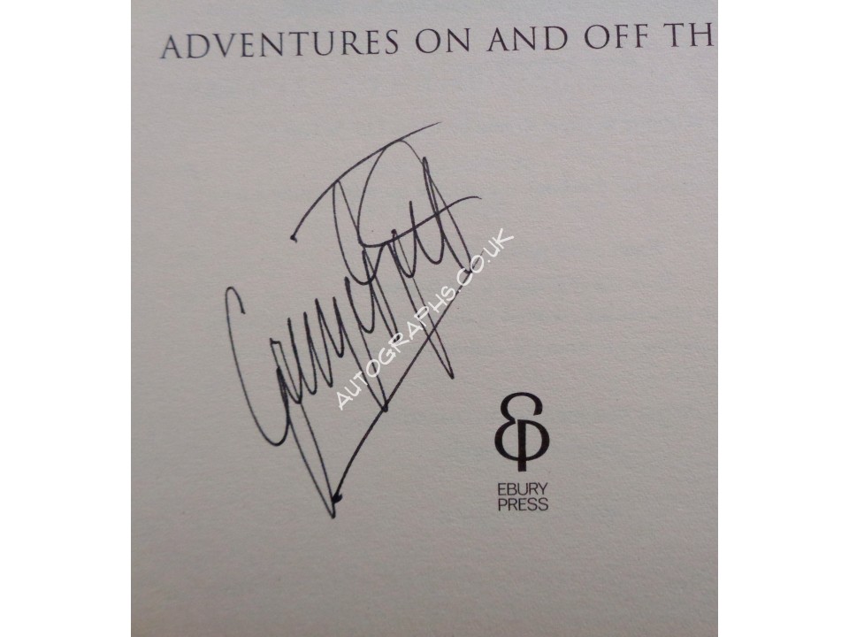 George Best Football Manchester United genuine signed authentic book. COA UACC George Best Football Manchester United genuine signed authentic book. COA UACC