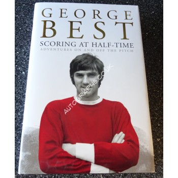 George Best Football Manchester United genuine signed authentic book. COA UACC