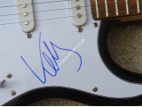 Kelly Jones Stereophonics music genuine signed authentic signature guitar. COA UACC