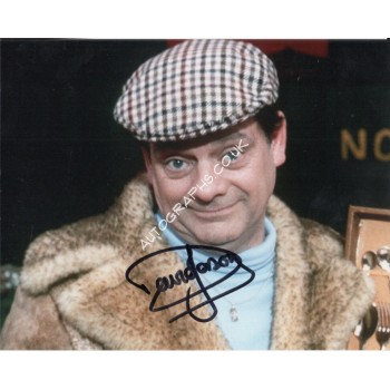 David Jason Fools and Horses genuine signed authentic signature photo. COA UACC