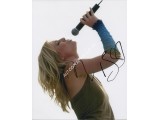 Natasha Bedingfield genuine signed authentic signature photo. COA UACC