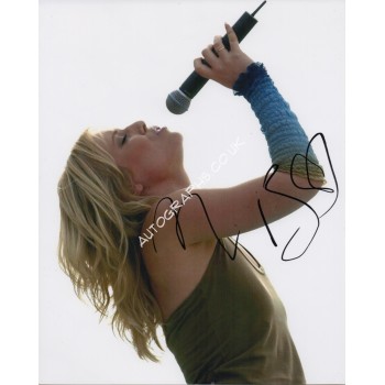 Natasha Bedingfield genuine signed authentic signature photo. COA UACC