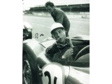 Stirling Moss F1 Vanwall etc genuine signed authentic signature photo. COA UACC