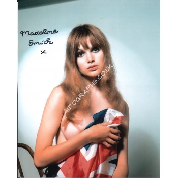 Madeline Smith sexy nude genuine signed autograph photo 3. COA UACC
