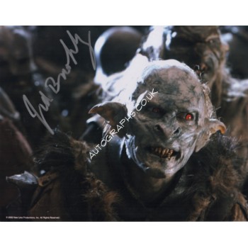 Jed Brophy Lord of the Rings genuine signed autograph photo. COA UACC