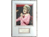 Dusty Springfield genuine signed autograph signature display 2.. COA UACC