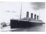 RMS Titanic Millvina Dean authentic genuine signed image 16. COA UACC
