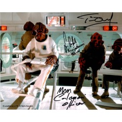 Star Wars Tim Dry Sean Crawford authentic genuine signed photo. COA UACC